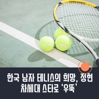 정현 테니스 선수, 남자프로테니스 정상 정복! 차세대 스타로 우뚝 서다