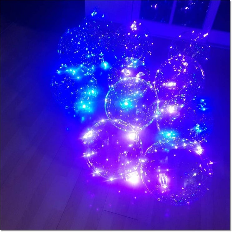 요즘 파티, led풍선이 빠지면 섭하지!