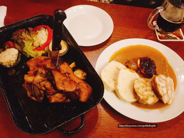  [엄마랑 유럽 자유여행] 프라하 기념품 지아자(Ziaja), 흑맥주, 꼴레뇨, 스비치코바 맛집 우핀카수(U Pinkasu), 안젤라또(Angelato) 후기