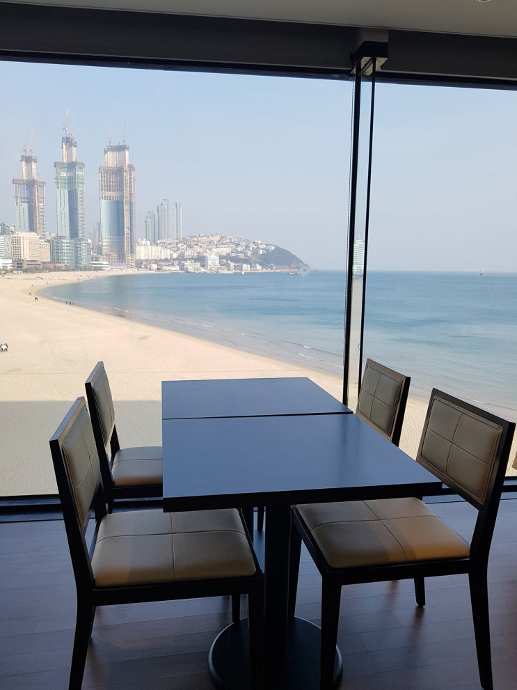 부산 웨스틴 조선 호텔 클럽 라운지 데이타임 즐기기 & 조선 델리