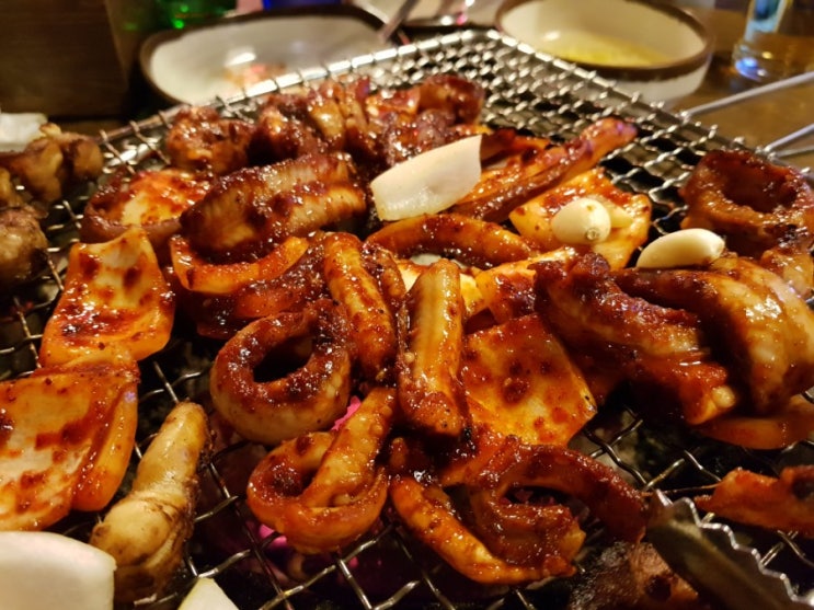  양재역 식신로드 꼼장어 맛집, 양념이 맛있는 "황재벌"