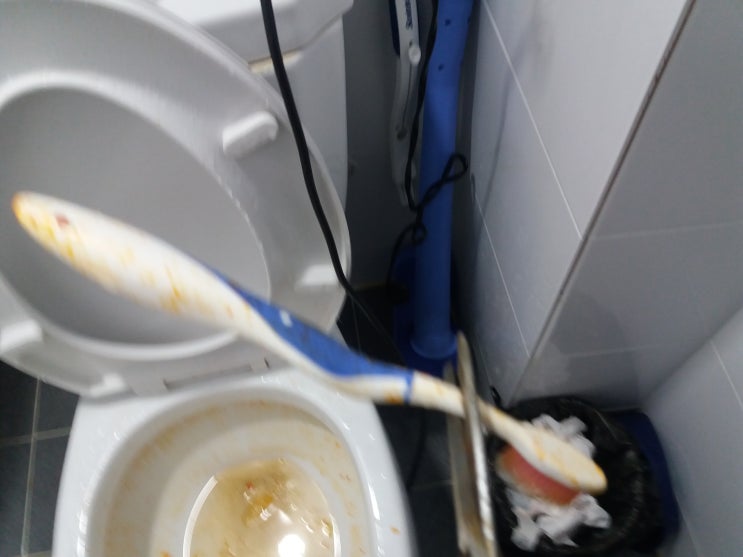  구미진평동변기 칫솔 막혔어요.