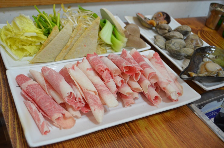 창원 소답동 맛집 해물 3단찜에 샤브샤브까지~ 초아수산
