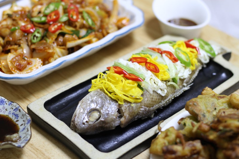 조기찜 만드는법 조기 손질법 조기 찌는법 : 네이버 블로그