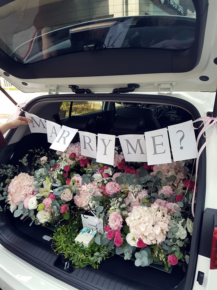  [경기대꽃집]구혜선 안재현 트렁크프로포즈!