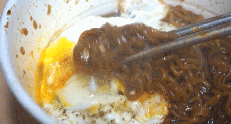 짜파게티 컵라면 맛있게, 짜파게티 컵라면 전자레인지 조리법