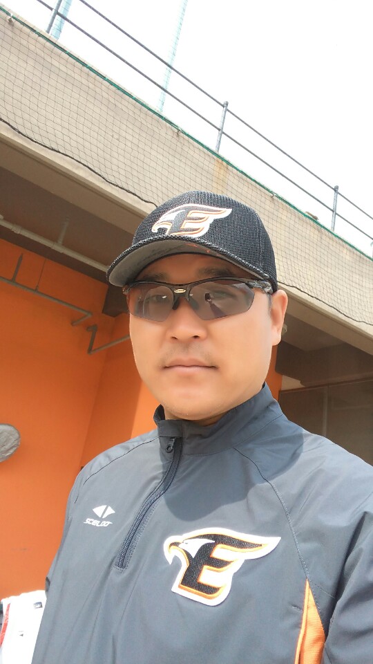  한화 김해님코치 입니다.