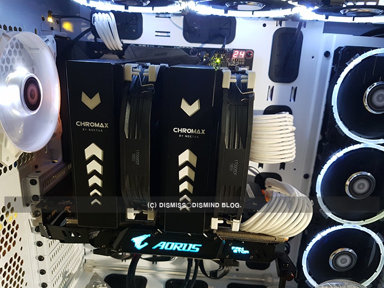 Noctua 녹투아 Nh D15쿨러 튜닝 Chromax 크로막스 장착후기 네이버 블로그