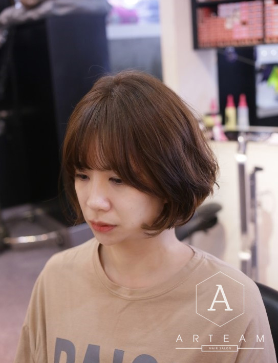 얼굴형 단발, 동그란/각진/긴 얼굴형에 맞는 단발머리 스타일은? : 네이버 블로그