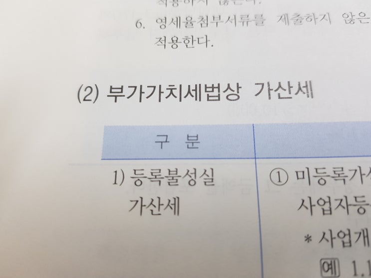  부가가치세법상 가산세