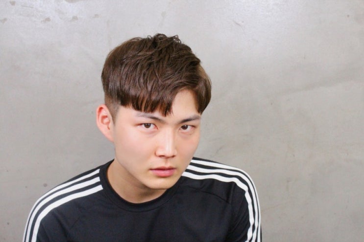  남자댄디컷 다운펌으로 깔끔하게~