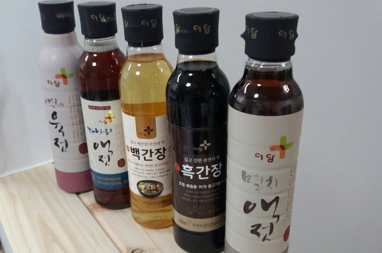  더담 요리에센스 5종셋트