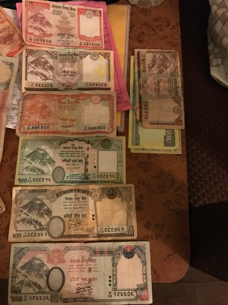 네팔화폐정리 루피환전 : 네이버 블로그