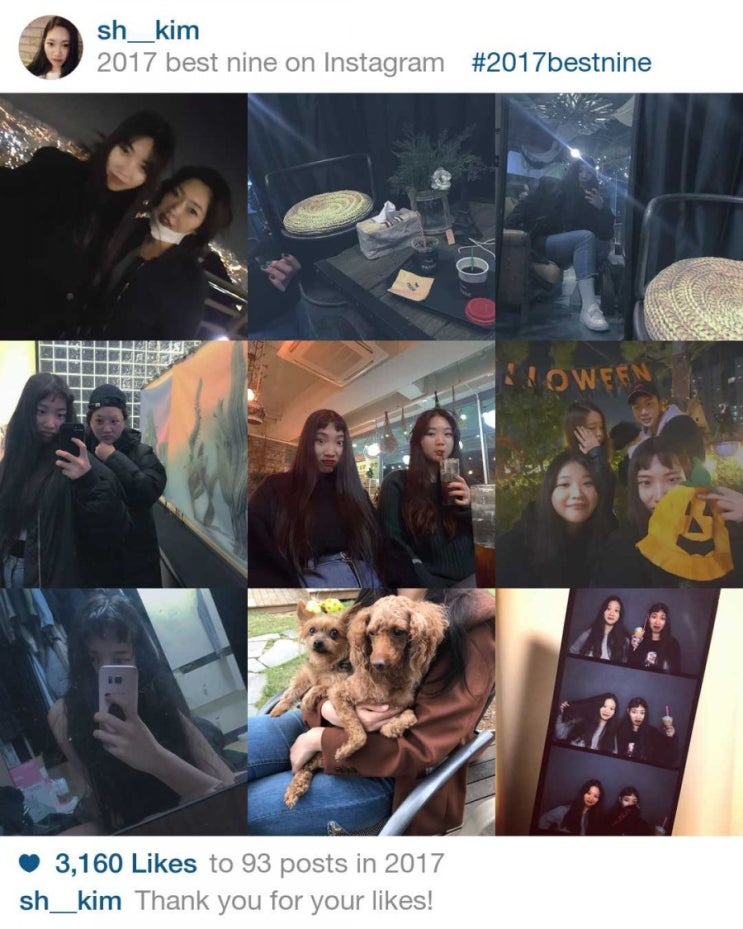 2017bestnine]인스타베스트나인2017