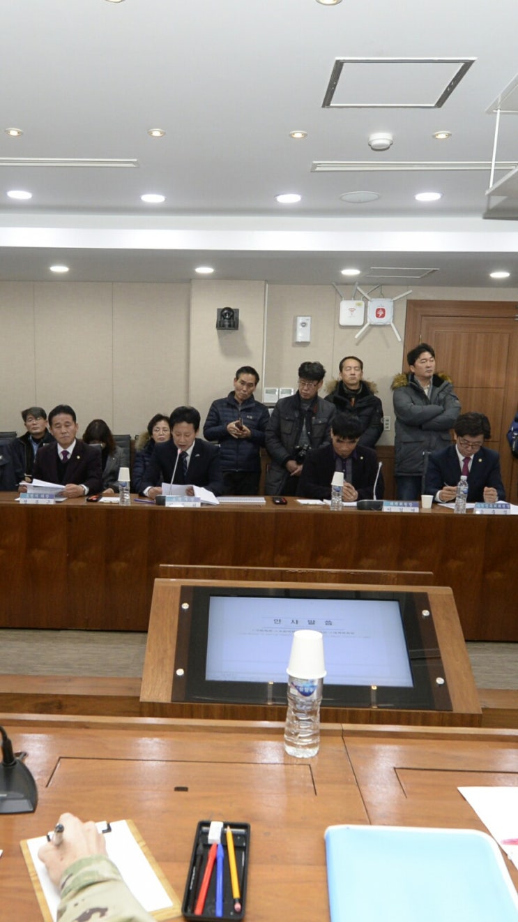  서주석 국방부차관 주민간담회
