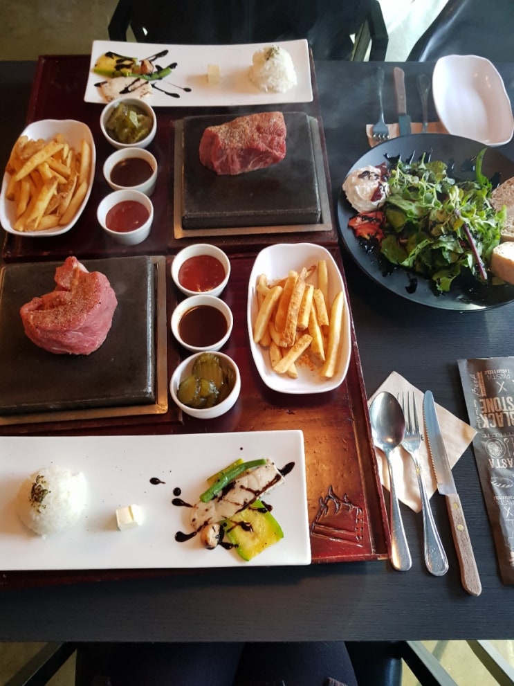  [인천 구월동 맛집] 스테이크가 맛있는_블랙스톤