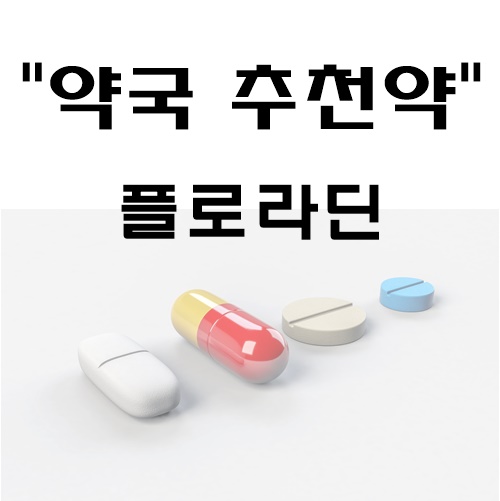  약국 비염약 플로라딘 먹고 콧물 완화