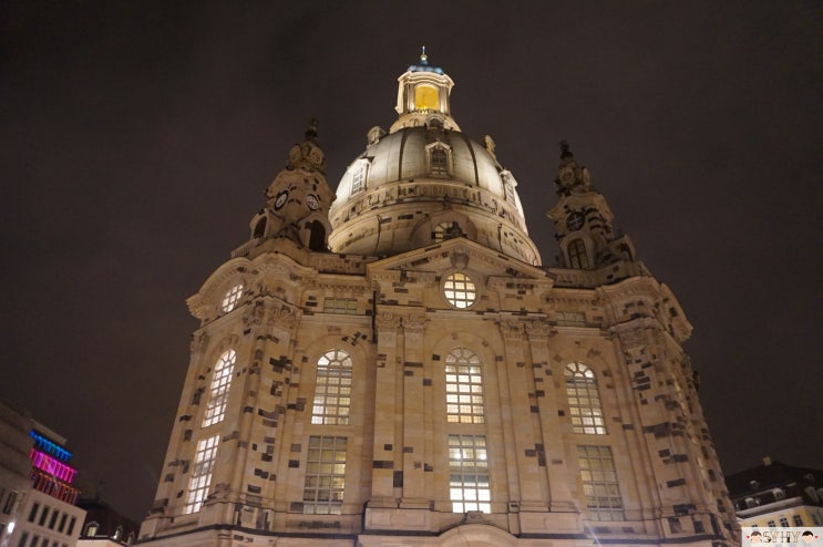 [2015 겨울] 체코 5박 7일 여행 - Day 5(독일 드레스덴 (Dresden) - 야경