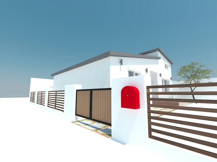 전라북도 전주시 인후동 주택 3D 설계사례