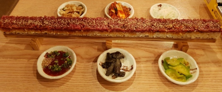  [인천구월동 맛집] 한우육회초밥_고요남