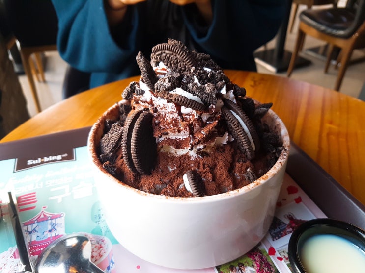  설빙 오레오초코 몬스터 설빙, 우엉차, 생생레몬에이드