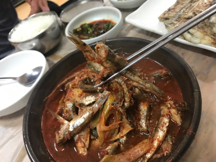 남해 멸치쌈밥 우리식당