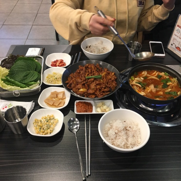  전대후문맛집 제육볶음,김치찌개 잘하는곳 예향정