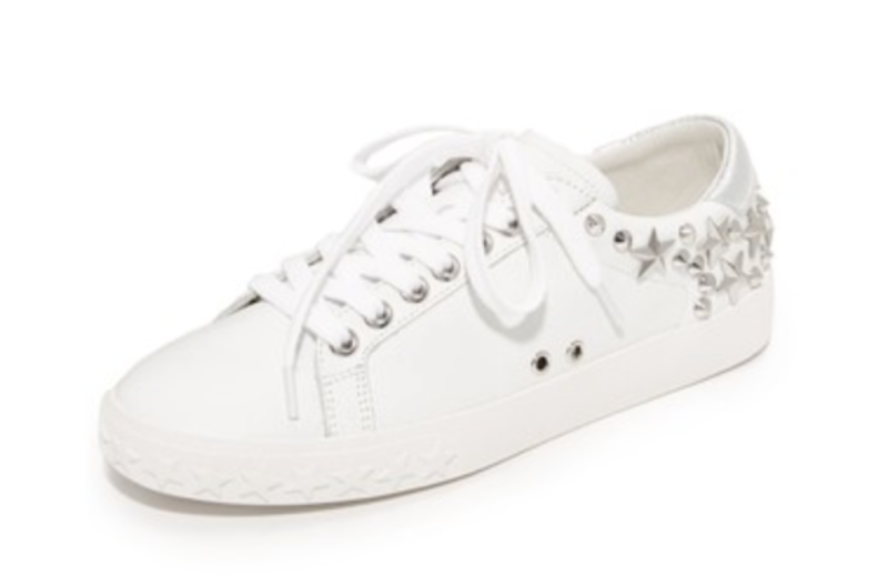 Ash dazed star & stud leather sneakers cheap