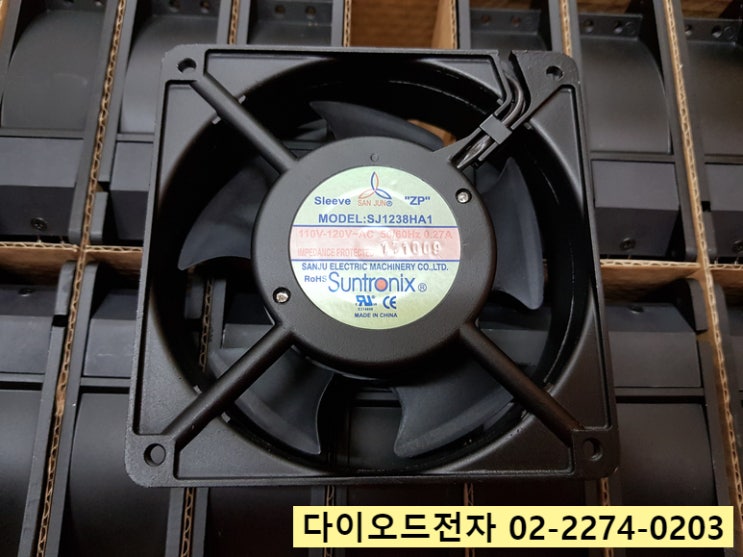  [판매중] SJ1238HA2 / SJ1225HA2 / SJ1725HA2 / SJ1538HA2 / SJ8025HA2 / SJ9225HA2 / SUNTRONIX AC팬