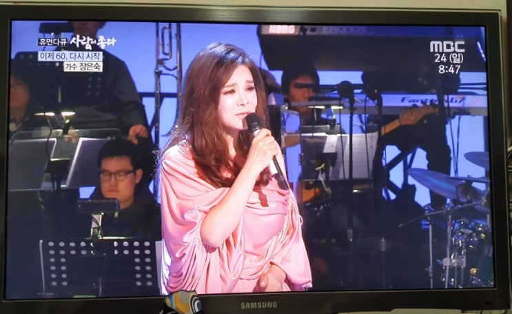  가수 장은숙 사람이 좋다 택시비