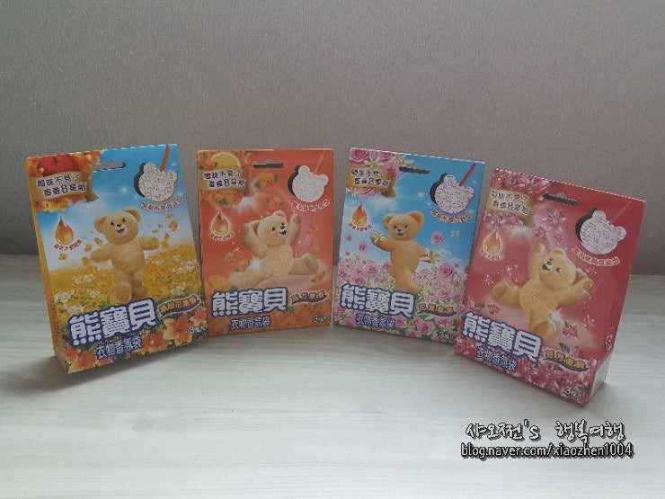 대만 곰돌이방향제 가격좋고 향도 좋아요