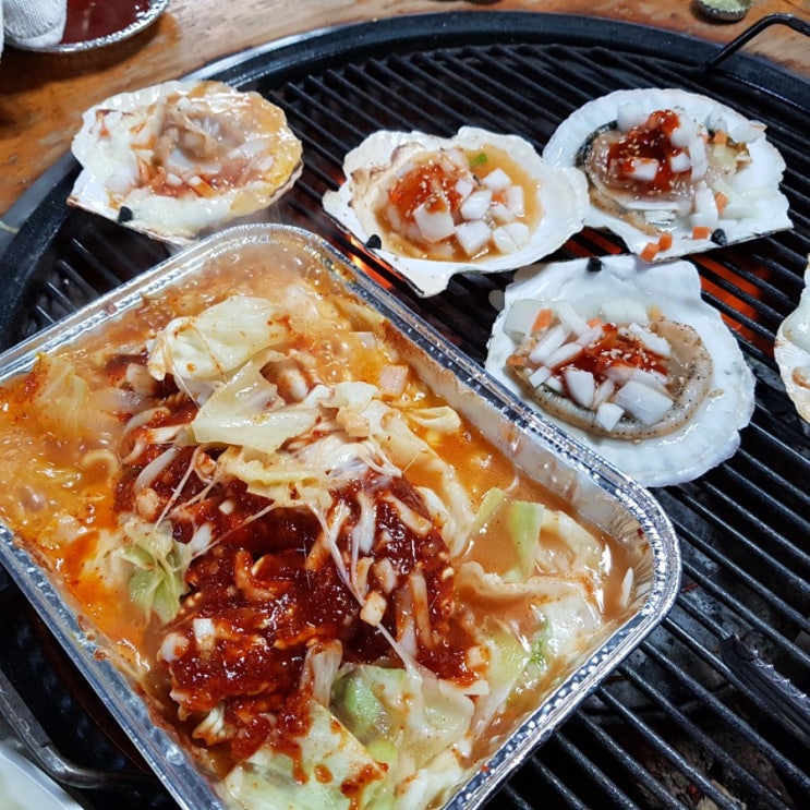  [을왕리 맛집] 조개이야기에서 푸짐한 조개구이~