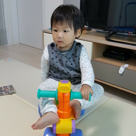 떼쟁이가 되어가는 '17개월 아기 발달'