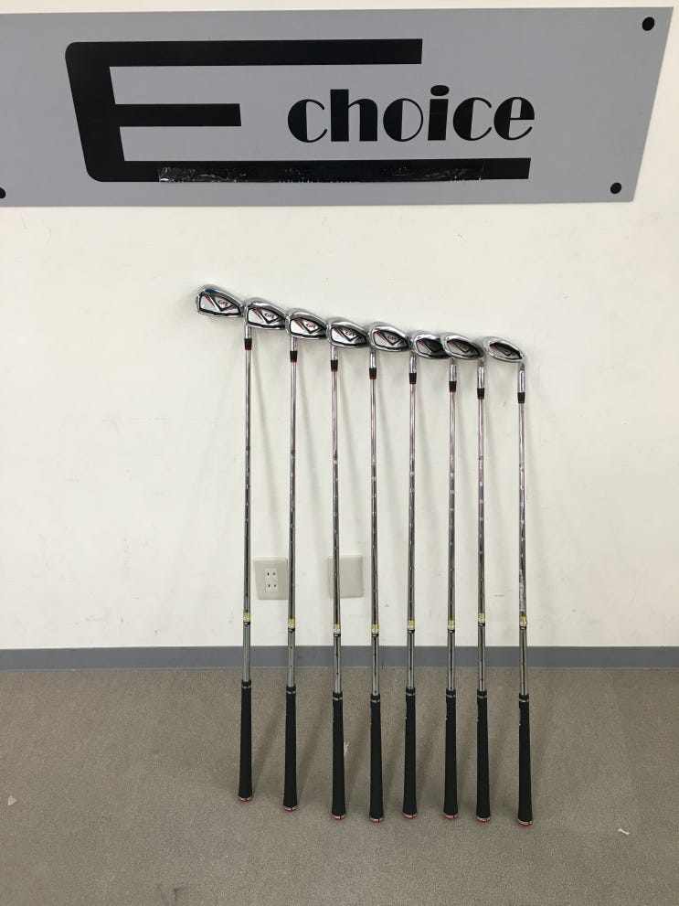  브리지스톤 X-BLADE GR GS95 S200 5-9, P, P/S, S 아이언 8개 세트