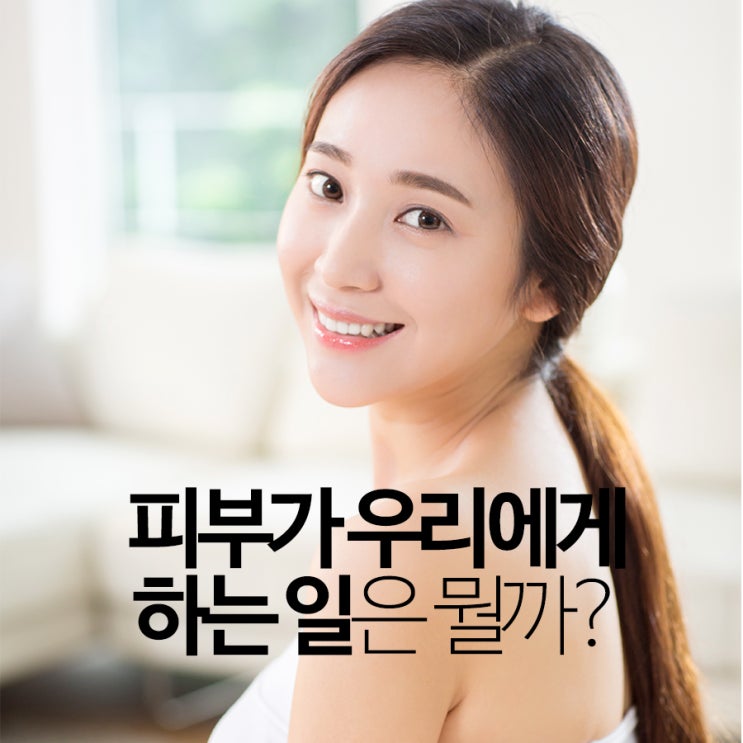  피부가하는일은뭘까? 