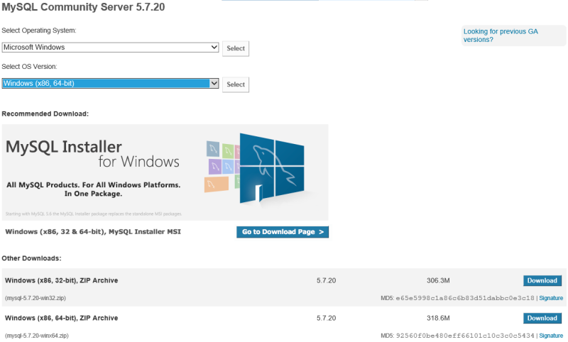 MYSQL - 설치 (Windows Server 2016) : 네이버 블로그