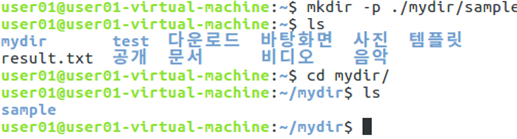 mkdir과 rmdir: 디렉터리 생성과 삭제 : 네이버 블로그