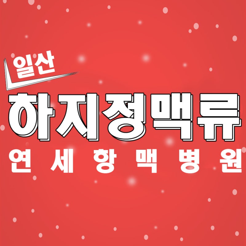 현대 병 일산 하지정맥류 치료