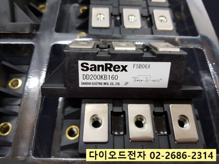  [판매중] DD200KB160 / 산렉스 SANREX 다이오드모듈 / 다이오드전자