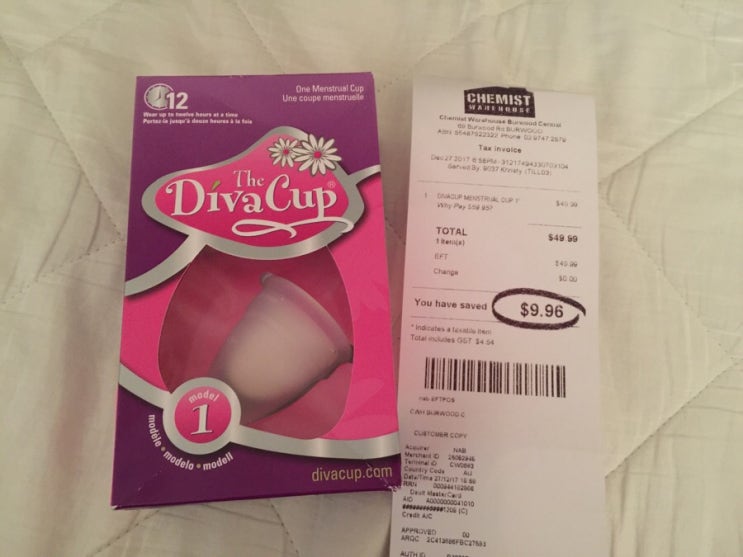 디바컵(Diva Cup) 생리컵 구매