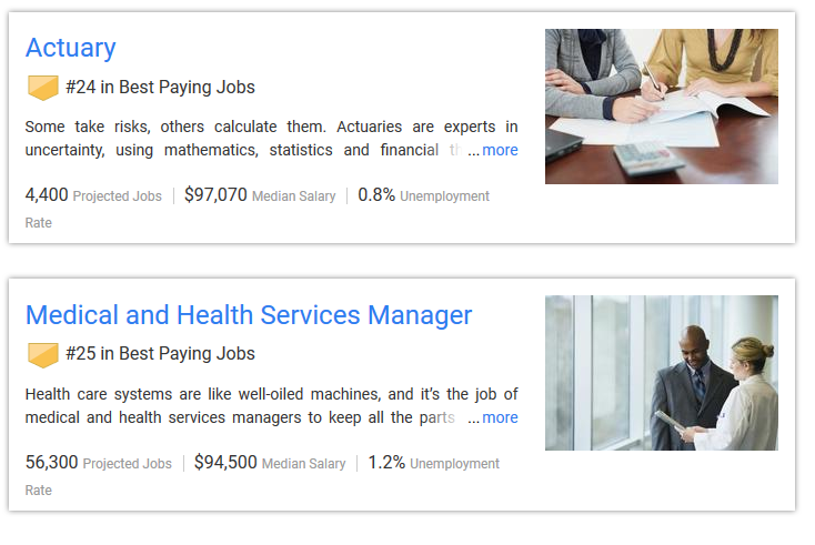 미국에서 연봉이 높은 직업 Top 25 - Best Paying Jobs in US : 네이버 블로그