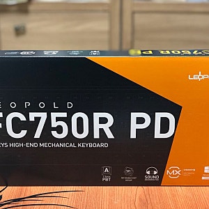 키보드 구입기 - 레오폴드 FC750R PD