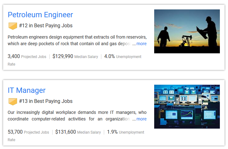 미국에서 연봉이 높은 직업 Top 25 - Best Paying Jobs in US : 네이버 블로그