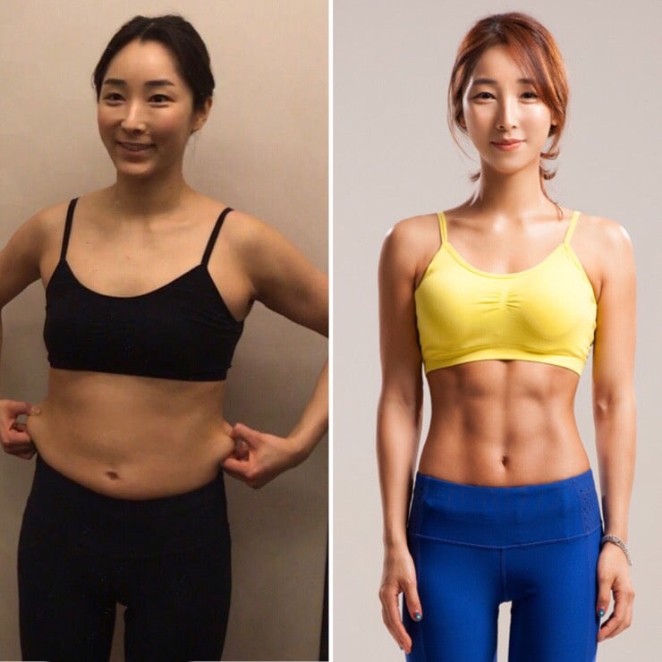 구평동 점핑운동 - 18kg 말라서 출산 후 다이어트 성공