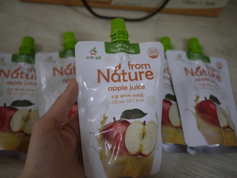 사과즙 추천 :: 프롬 네이쳐 밀양 얼음골 사과즙 :) 아침을 깨워주네요!