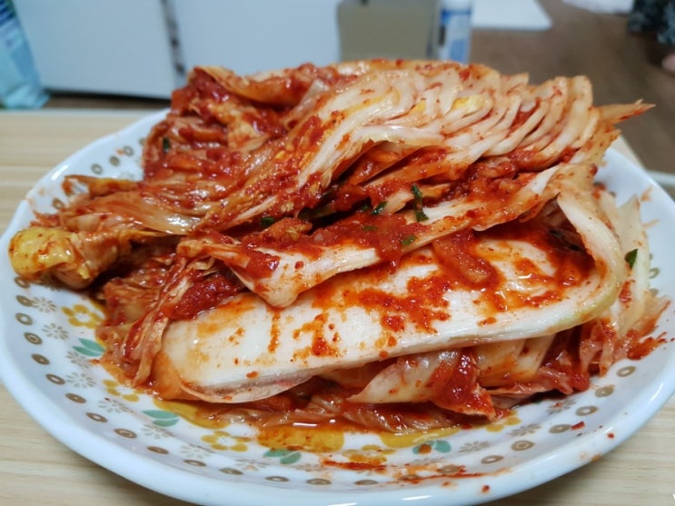  맛있는김치쇼핑몰 ㅡ 고기먹을때 맛있는 산들김치
