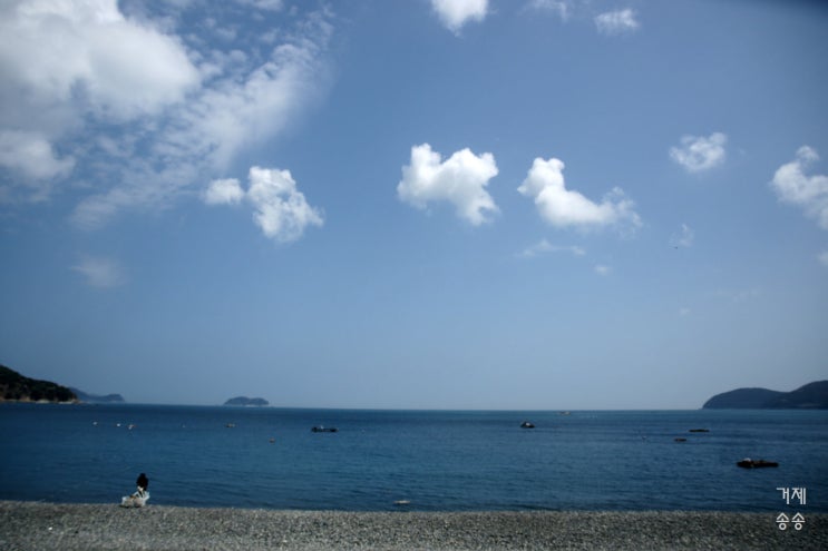 학동 몽돌해수욕장 해변 -거제송송