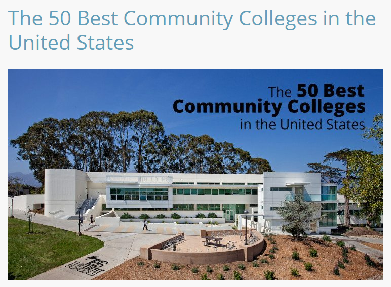 미국커뮤니티컬리지- 커뮤니티칼리지 랭킹 Community College Ranking ...