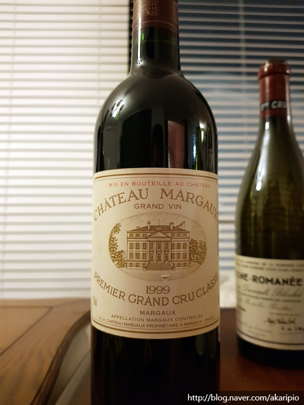  Chateau Margaux, Margaux, 1999 (샤또 마고 / 샤토 마르고)