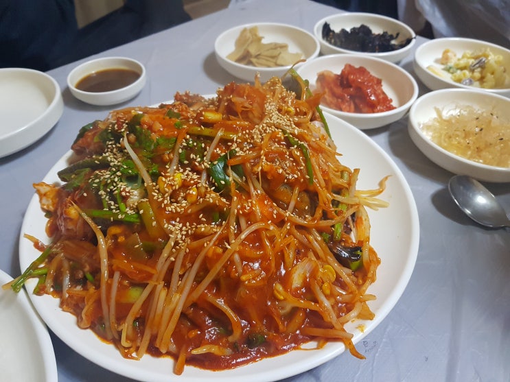  한양대맛집) 비내리는저녁엔 왕십리《가원동태찜》 해물동태찜!!